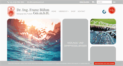 Desktop Screenshot of drboehm.at